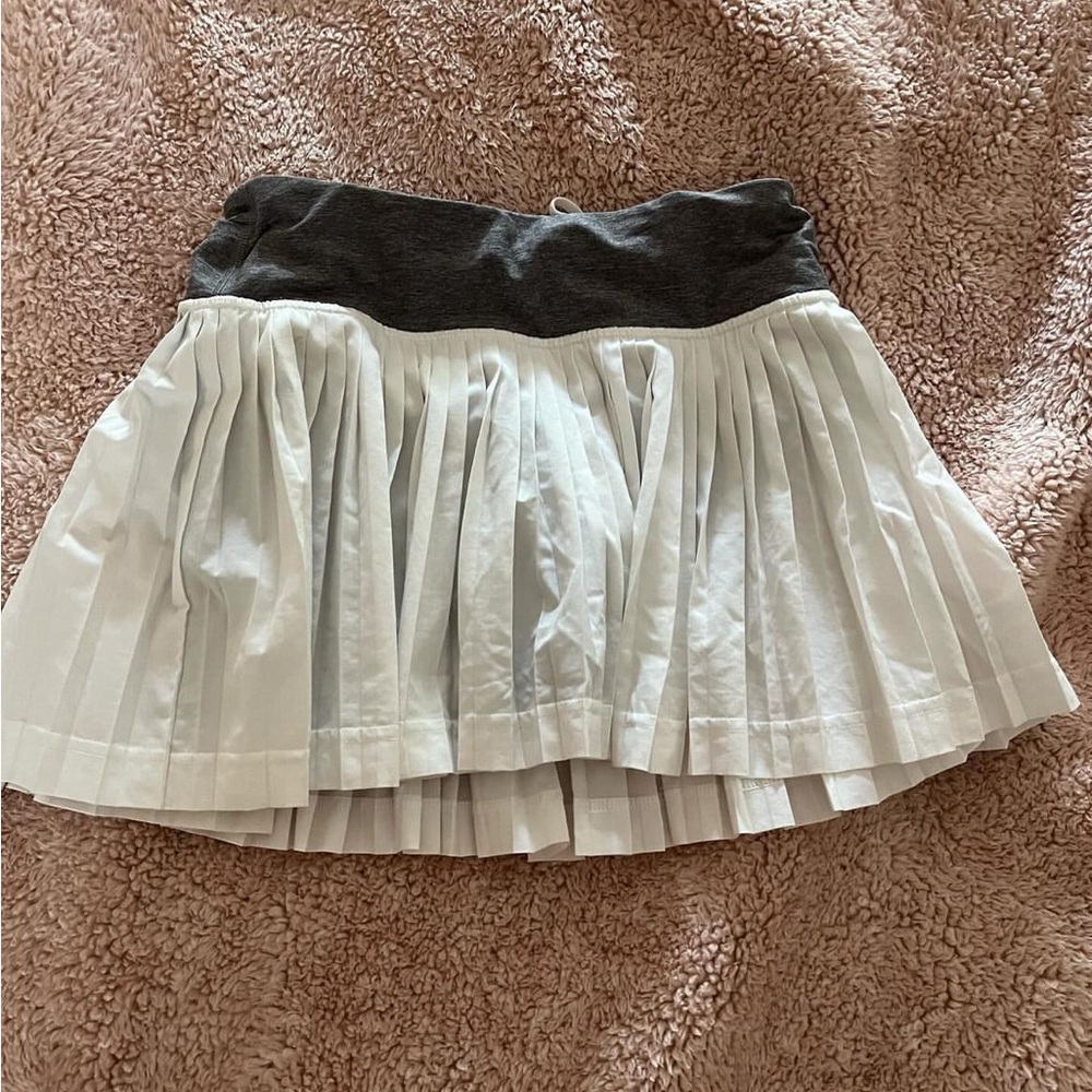 White lululemon pleated tennis skirt size 2. Price: $48
